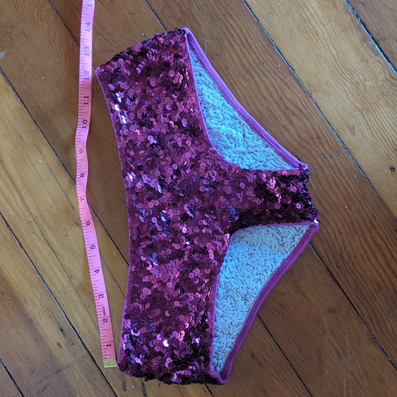 Sequin Short Shorts - Picture 2 of 2